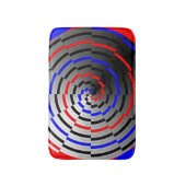 Spiral Cone von Kenneth Yoncich Badematte (Vorderseite Vertikal)