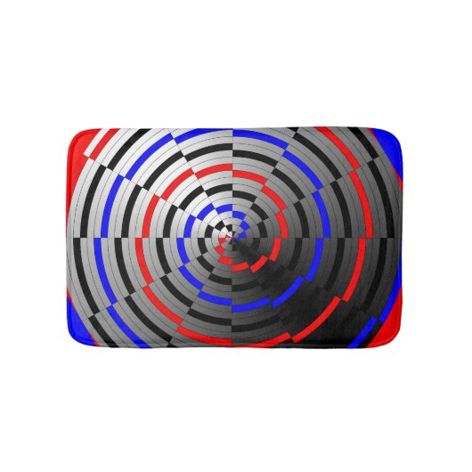 Spiral Cone von Kenneth Yoncich Badematte (Vorderseite)