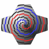 Spiral Cone von Kenneth Yoncich Fußball (Flach)