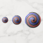 Spiral Cone von Kenneth Yoncich Konfetti (Vorderseiten)