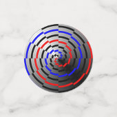 Spiral Cone von Kenneth Yoncich Konfetti (Klein Vorderseite)