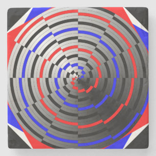 Spiral Cone von Kenneth Yoncich Steinuntersetzer