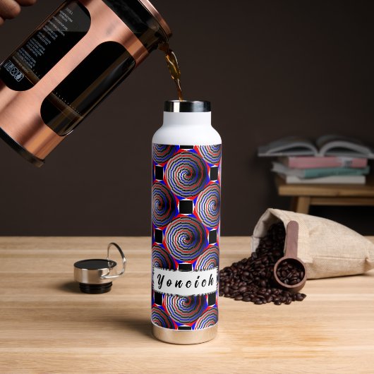 Spiral Cone von Kenneth Yoncich Trinkflasche (Kaffee)