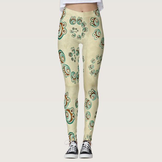 Spiral Critter Leggings (Vorderseite)