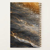 Spiral custom name planner  Notebook Notizblock (Rückseite)