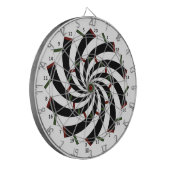 Spiral Dartscheibe (Vorderseite Links)