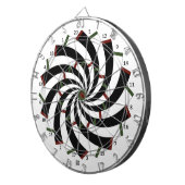 Spiral Dartscheibe gespiegelte Version (Vorderseite rechts)