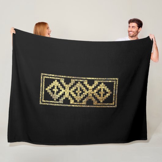 Spiral Design Patterns Talking Canyons, New Mexico Fleecedecke (Beispiel)