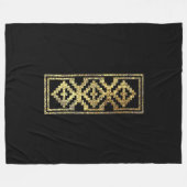 Spiral Design Patterns Talking Canyons, New Mexico Fleecedecke (Vorderseite (Horizontal))