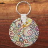 spiral drawing  schlüsselanhänger (Vorderseite)