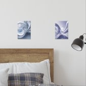 Spiral Elegance - Abstrakter Vortex Kunst in Weiß Bilderwand Sets (Schlafzimmer)