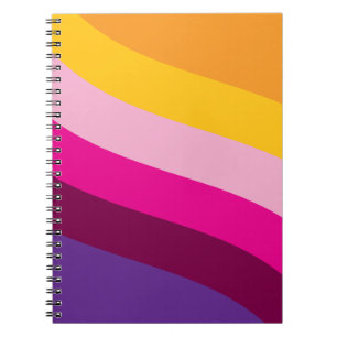 Spiral-Farb-Notizbuch Notizblock