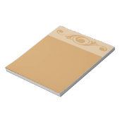 Spiral Floret | nicht ausgefüllt Notizblock (Rotiert)