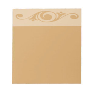 Spiral Floret   Unlined Notizblock