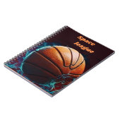 Spiral Foto Notebooк Basketball - Notizblock (Linke Seite)