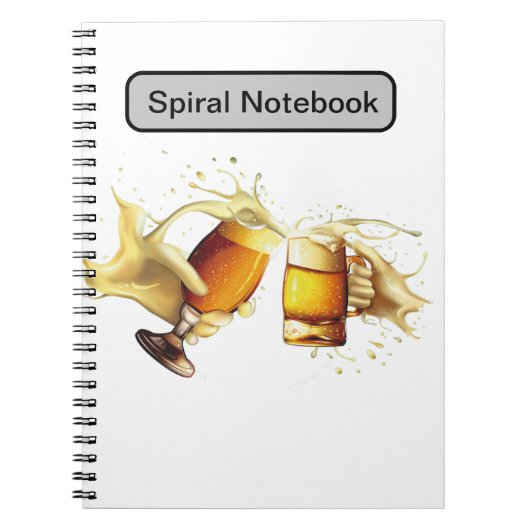 Spiral Foto Notebook (80 Seiten B&W) Notizblock (Vorderseite)