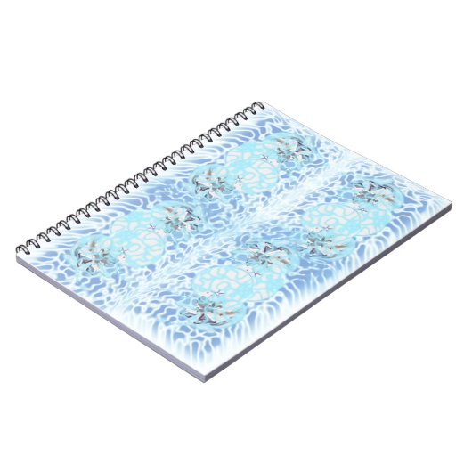 Spiral Foto Notebook Abstrakt Art Wind Notizblock (Linke Seite)