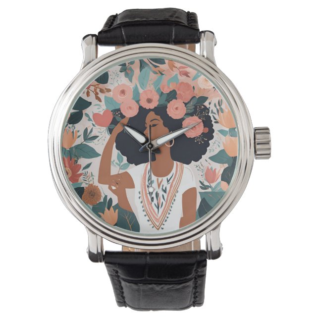 Spiral-Foto-Notebook Armbanduhr (Vorderseite)