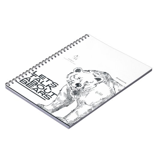 Spiral Foto Notebook aura11store Notizblock (Linke Seite)
