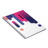 Spiral Foto Notebook BAUHAUS DOTS Notizblock (Rechte Seite)