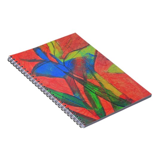 Spiral Foto Notebook Birds of Paradise Notizblock (Rechte Seite)