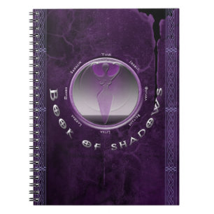 Spiral Foto Notebook, Buch der Schatten