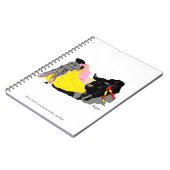 Spiral Foto Notebook : Bullfighter Notizblock (Linke Seite)