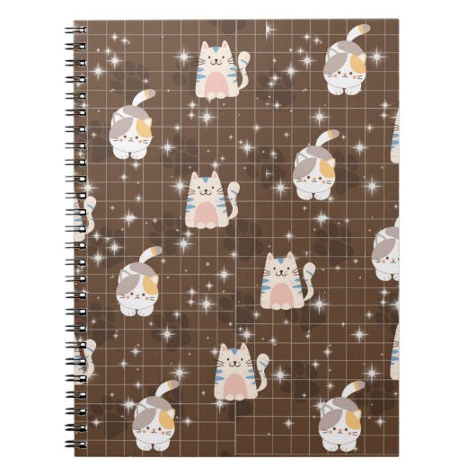 Spiral Foto Notebook Cat Lover Notizblock (Vorderseite)