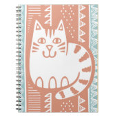 Spiral Foto Notebook Cat Notizblock (Vorderseite)