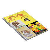 Spiral Foto Notebook : Cover of Animals Notizblock (Rechte Seite)