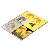 Spiral Foto Notebook : Cover of Animals Notizblock (Linke Seite)