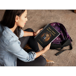 Spiral Foto Notebook Jesus Christus Löwe von Judah Notizblock