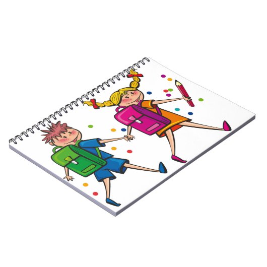 Spiral Foto Notebook-Kinderbücher Notizblock (Linke Seite)