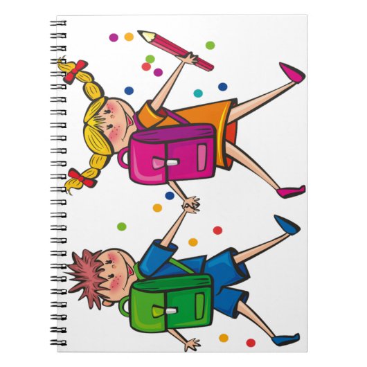 Spiral Foto Notebook-Kinderbücher Notizblock (Vorderseite)