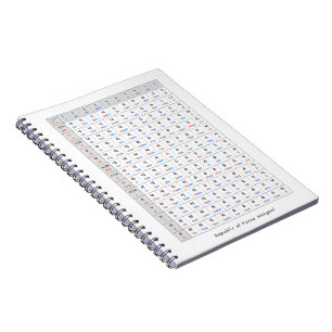 Spiral-Foto Notebook korea Alphabet Notizblock