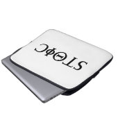 Spiral-Foto-Notebook Laptopschutzhülle (Vorne Knopf)