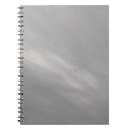 Spiral Foto Notebook, Liebe für Gray Sky Notebook Notizblock