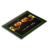 Spiral Foto NOTEBOOK LIGHTS INSPIRATION LS Notizblock (Linke Seite)