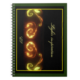 Spiral Foto NOTEBOOK LIGHTS INSPIRATION LS Notizblock