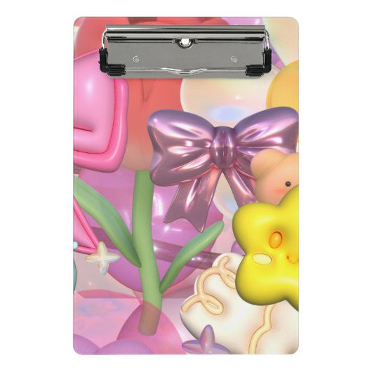 Spiral-Foto-Notebook Mini Klemmbrett (Vorderseite)