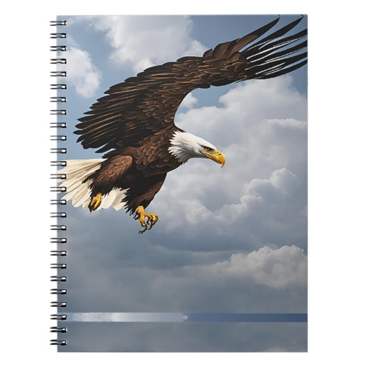 Spiral-Foto-Notebook mit Adler Notizblock (Vorderseite)