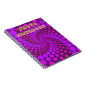 Spiral Foto Notebook mit Whimsical Beautiful Des Notizblock (Rechte Seite)