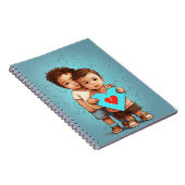 Spiral Foto Notebook - Niedlicher Baby Brother Notizblock (Rechte Seite)