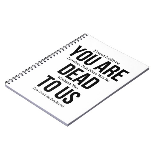 Spiral-Foto-Notebook Notizblock (Linke Seite)