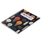 Spiral-Foto-Notebook Notizblock (Linke Seite)