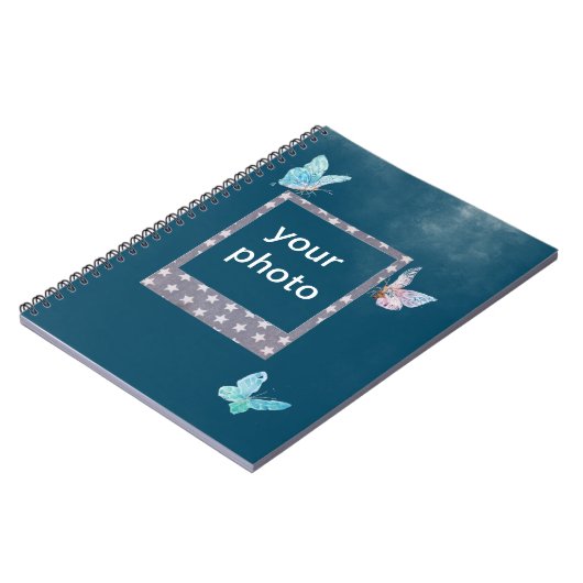 Spiral-Foto-Notebook Notizblock (Linke Seite)