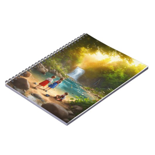 Spiral-Foto-Notebook Notizblock (Linke Seite)