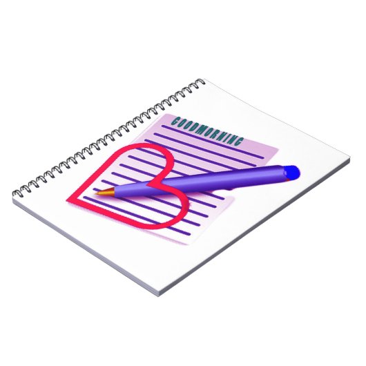 Spiral-Foto-Notebook Notizblock (Linke Seite)