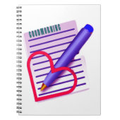 Spiral-Foto-Notebook Notizblock (Vorderseite)