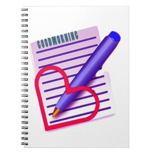 Spiral-Foto-Notebook Notizblock (Vorderseite)